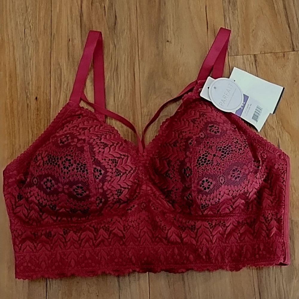 Parfait Red Lace Bra
